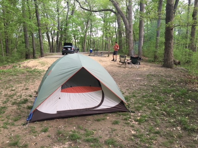 camping at babler state park | hannahviolin